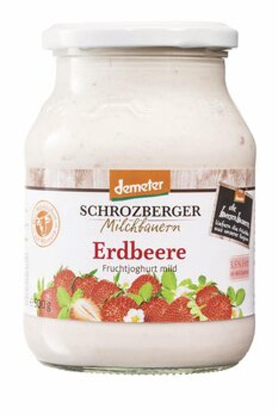 Produktfoto zu Beerenbauern Erdbeerjoghurt