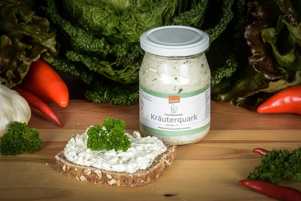 Produktfoto zu Kräuterquark 250g Glas