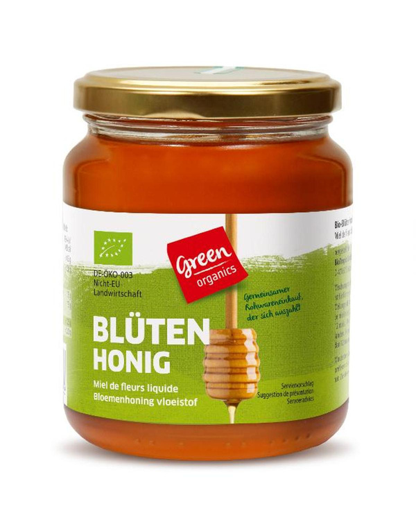 Produktfoto zu green Blütenhonig flüssig 500g