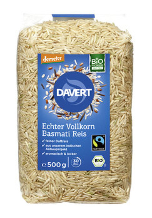 Produktfoto zu Echter Basmati Reis, Vollkorn