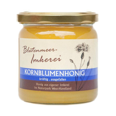 Produktfoto zu Kornblumenhonig 500g