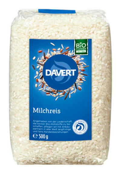 Produktfoto zu Milchreis weiß, rund