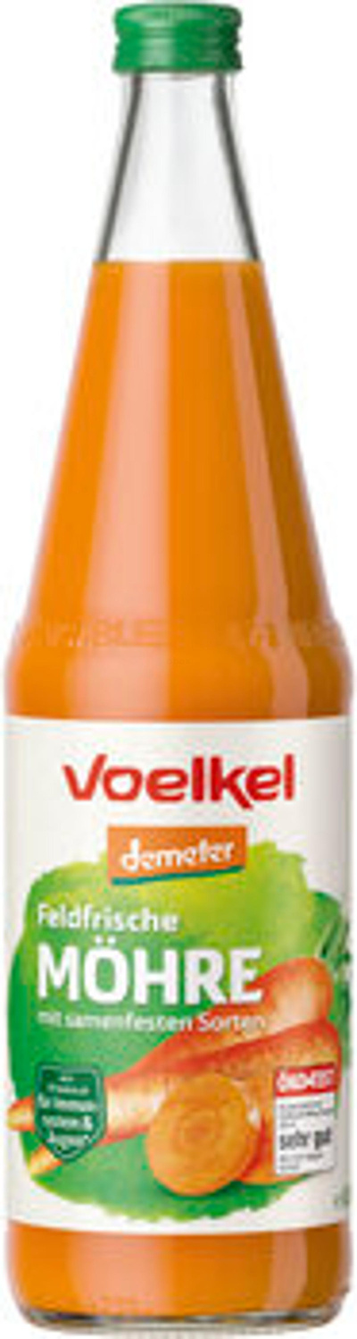 Produktfoto zu Möhrensaft, feldfrisch