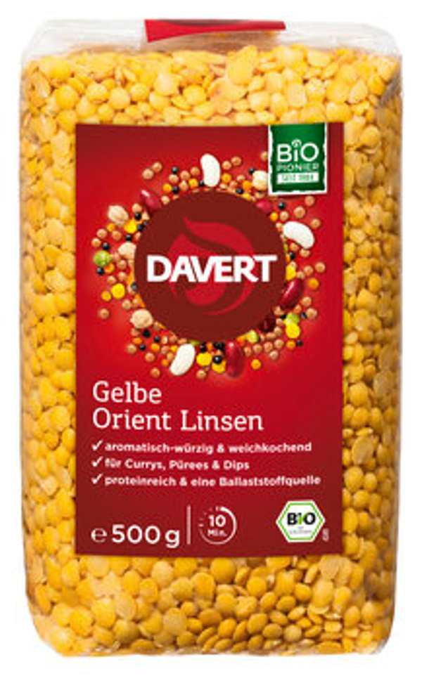 Produktfoto zu Gelbe Orient Linsen