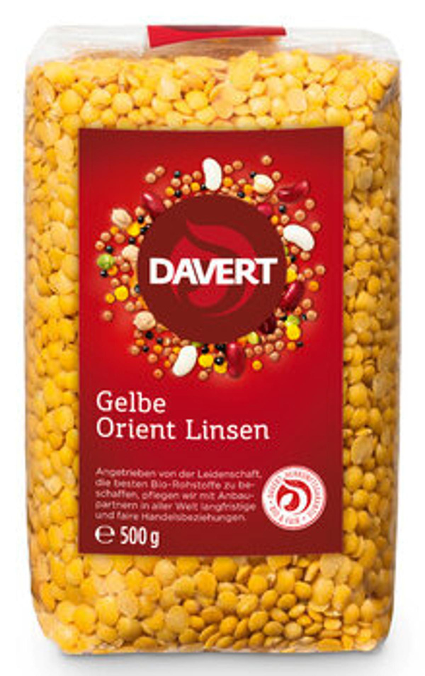 Produktfoto zu Gelbe Orient Linsen