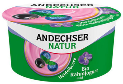 Produktfoto zu Rahmjog. Heidelbeer-Cassis 10%