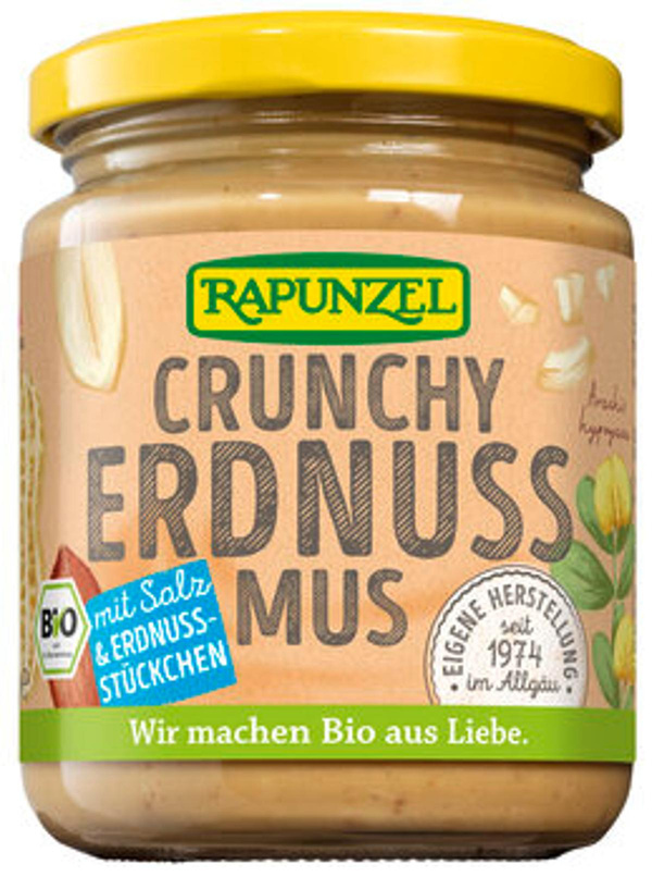 Produktfoto zu Erdnussmus Crunchy mit Salz