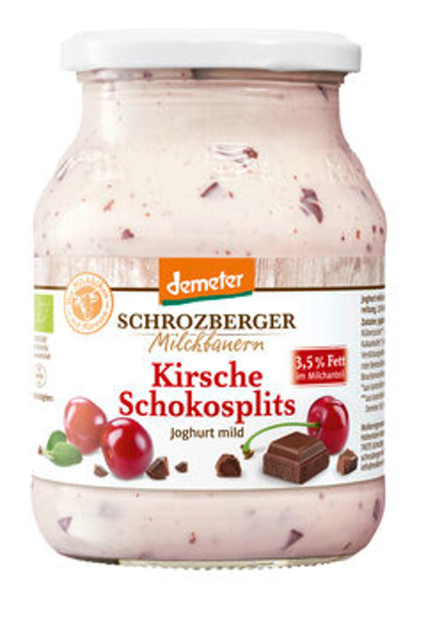 Produktfoto zu Demeter Kirsche Schokosplits