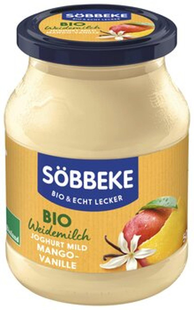 Produktfoto zu Pur Bio Mango Vanille Joghurt