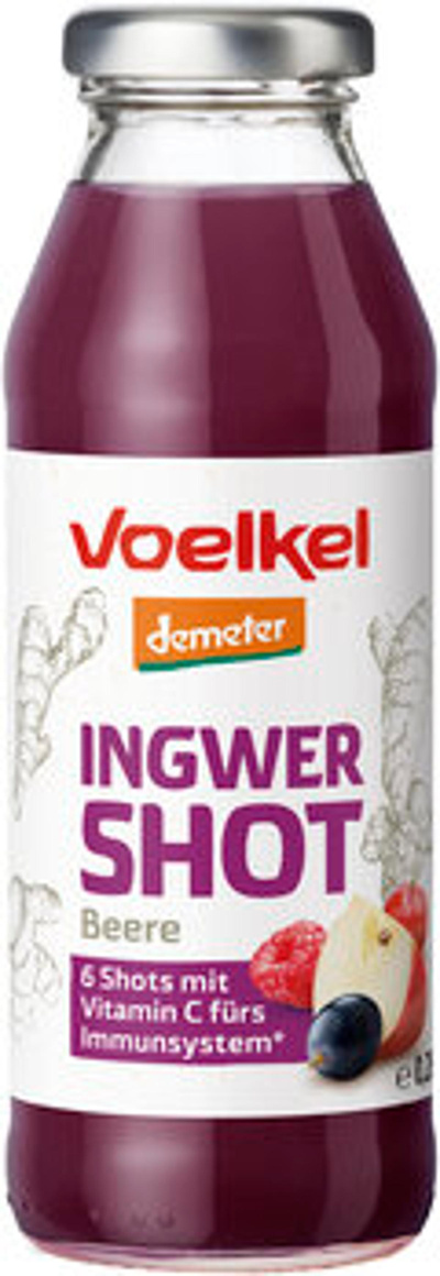 Produktfoto zu Shot Ingwer Beeren 280ml