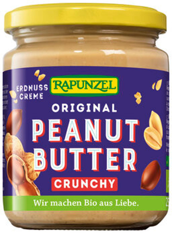 Produktfoto zu Peanutbutter Crunchy 250g