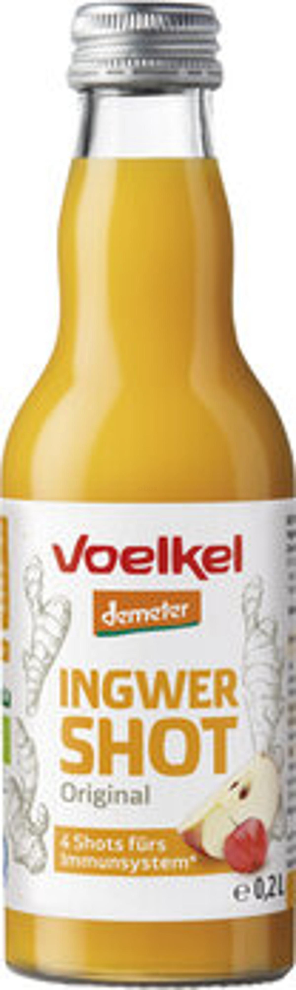 Produktfoto zu Shot Ingwer 200ml