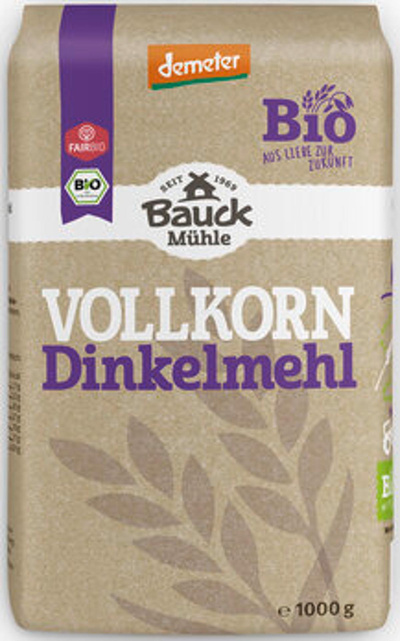 Produktfoto zu Vollkorn Dinkelmehl