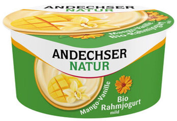 Produktfoto zu Rahmjoghurt Mango-Vanille 10%