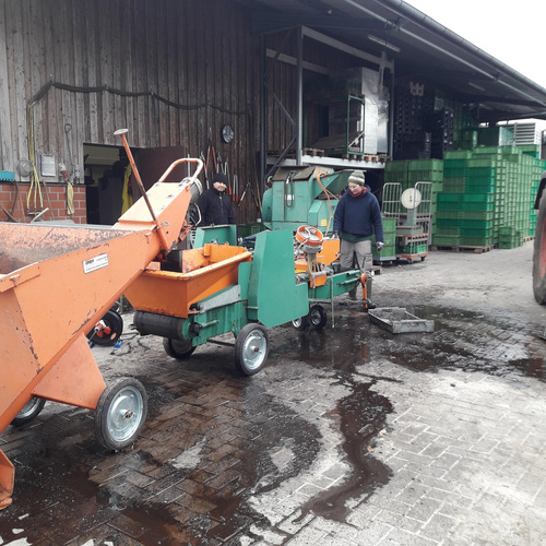 Erdpresstopfmaschine