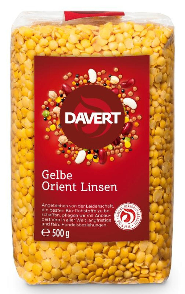 Produktfoto zu Gelbe Orient Linsen