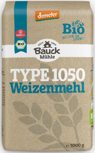 Produktfoto zu Weizenmehl Hell Type 1050