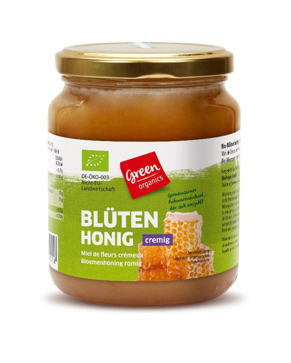 Produktfoto zu green Blütenhonig cremig 500g