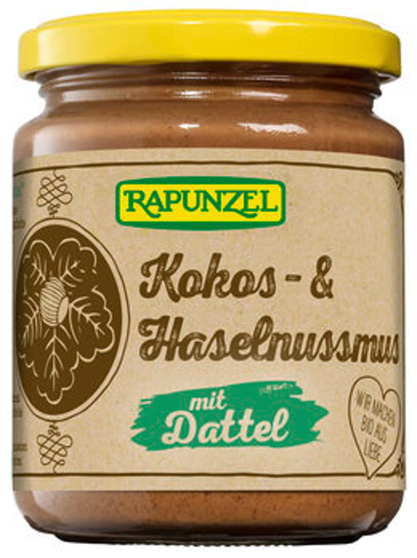 Produktfoto zu Kokos- & Haselnussmus