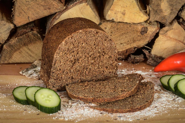 Produktfoto zu Schwarzbrot geschnitten, 500 g