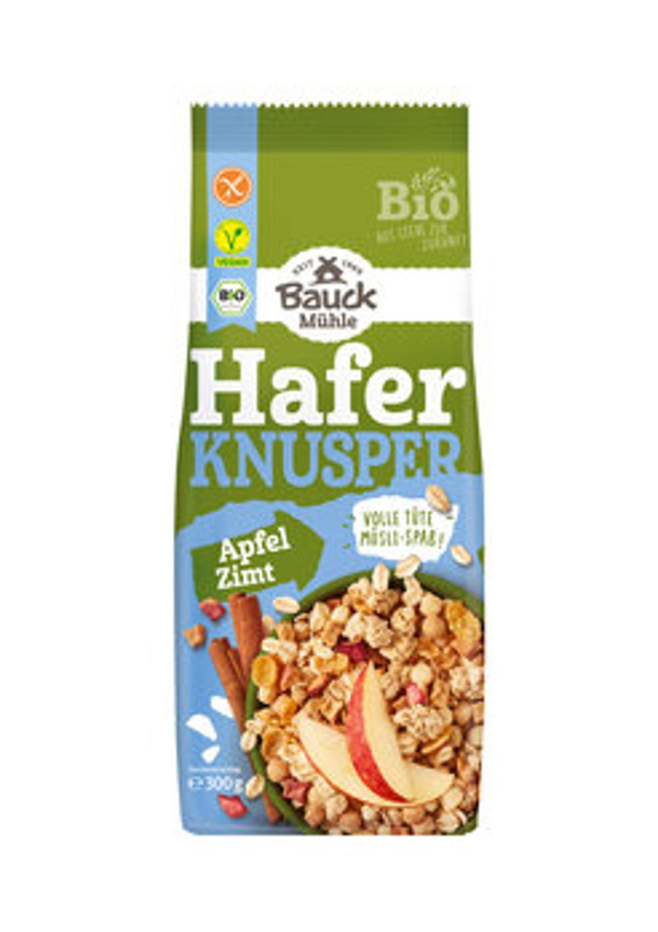 Produktfoto zu Hafer Knusper Müsli Apfel Zimt
