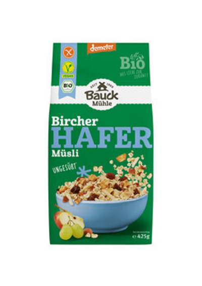 Produktfoto zu Hafermüsli Bircher glutenfrei
