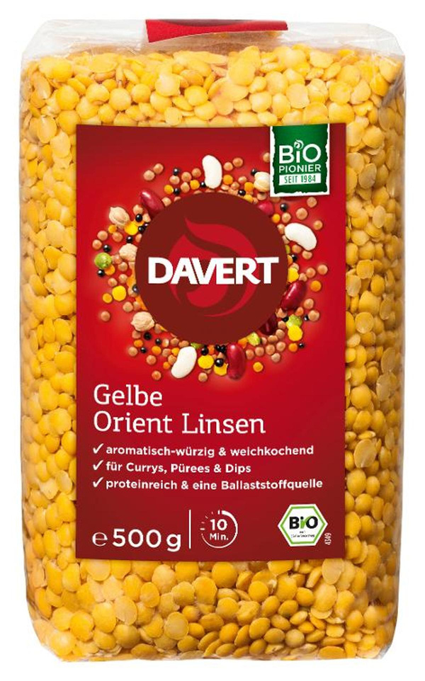 Produktfoto zu Gelbe Orient Linsen