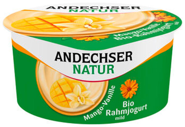Produktfoto zu Rahmjoghurt Mango-Vanille 10%