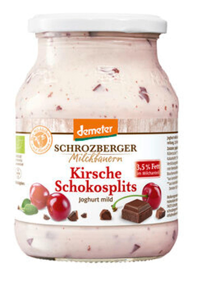 Produktfoto zu Demeter Kirsche Schokosplits