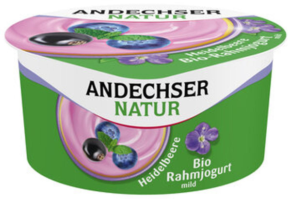 Produktfoto zu Rahmjog. Heidelbeer-Cassis 10%