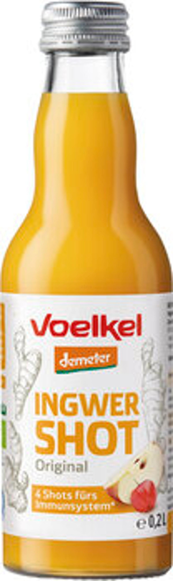 Produktfoto zu Shot Ingwer 200ml
