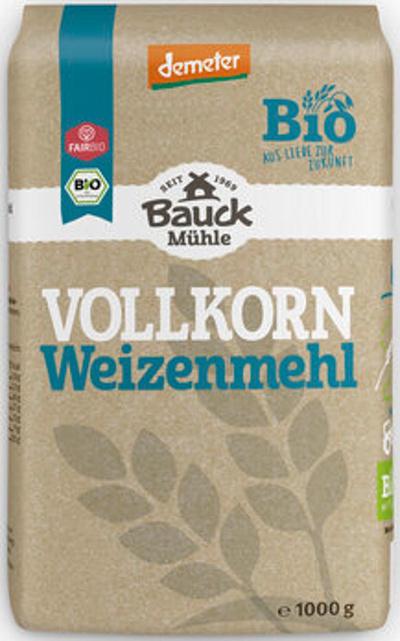 Produktfoto zu Vollkorn Weizenmehl