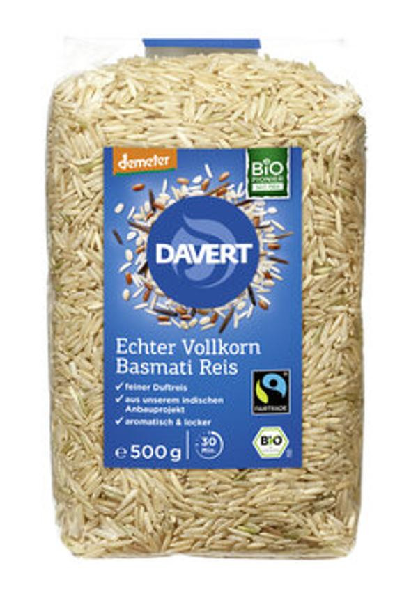 Produktfoto zu Echter Basmati Reis, Vollkorn