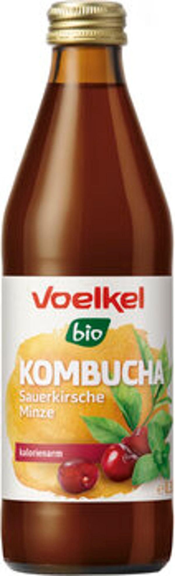 Produktfoto zu Kombucha Sauerkirsche Minze