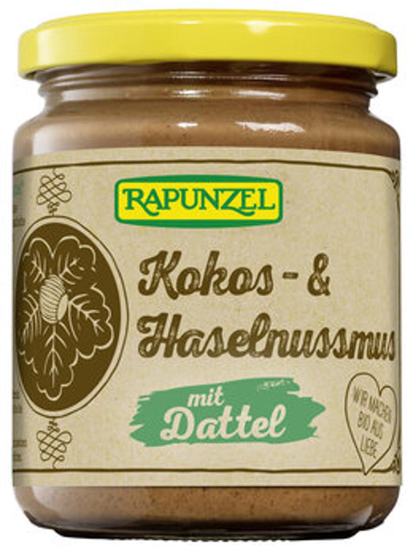 Produktfoto zu Kokos- & Haselnussmus