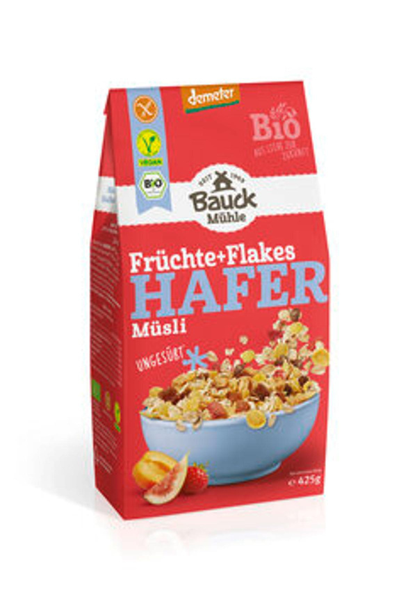 Produktfoto zu Hafermüsli Früchte + Flakes